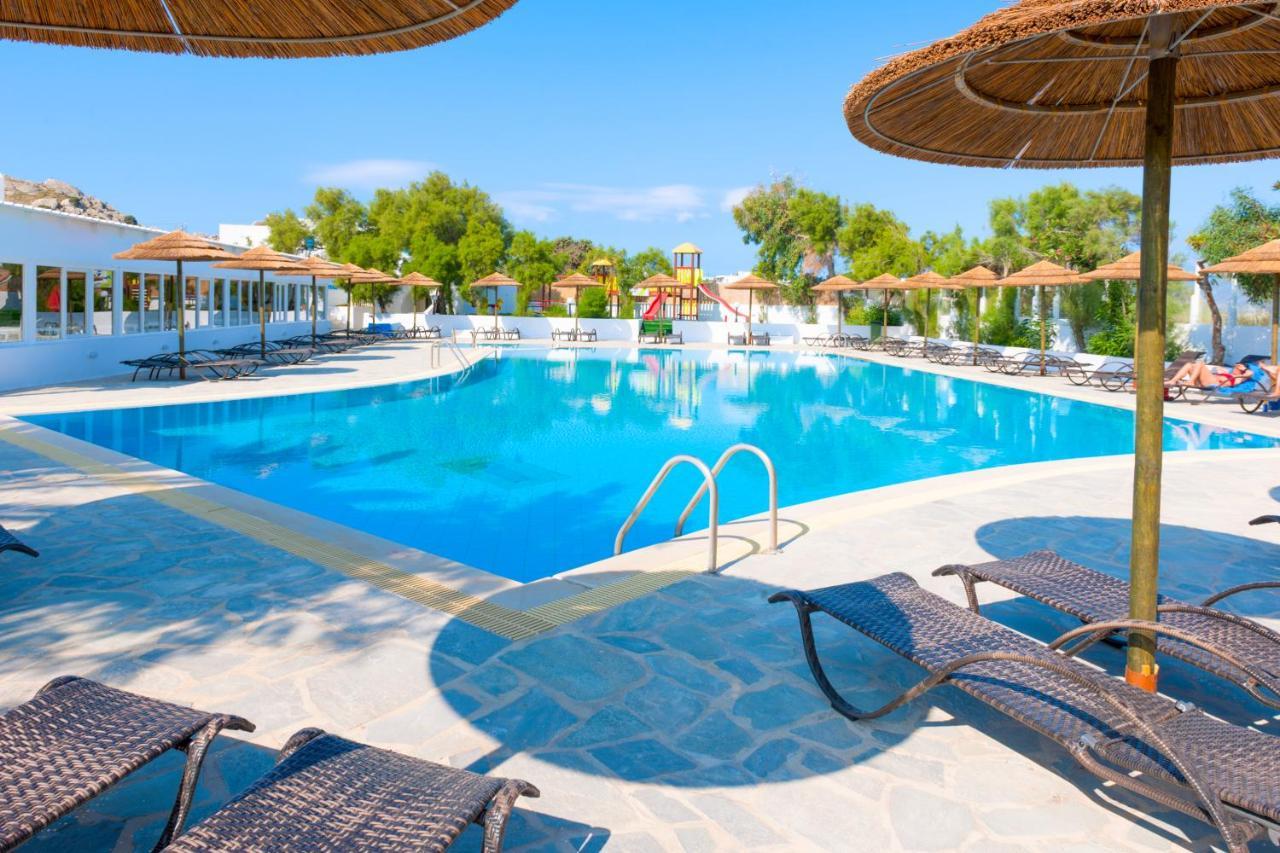 Mikri Vigla Hotel Beach Resort Buitenkant foto