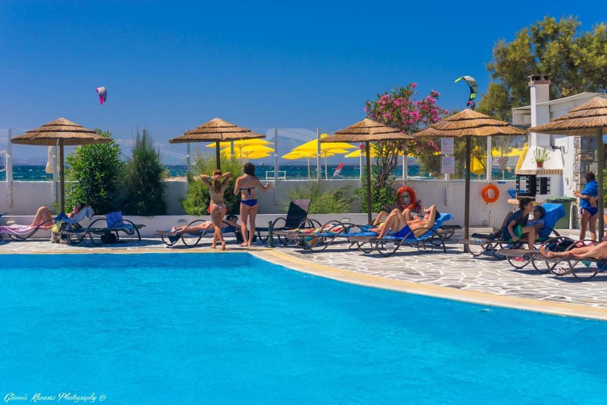 Mikri Vigla Hotel Beach Resort Buitenkant foto