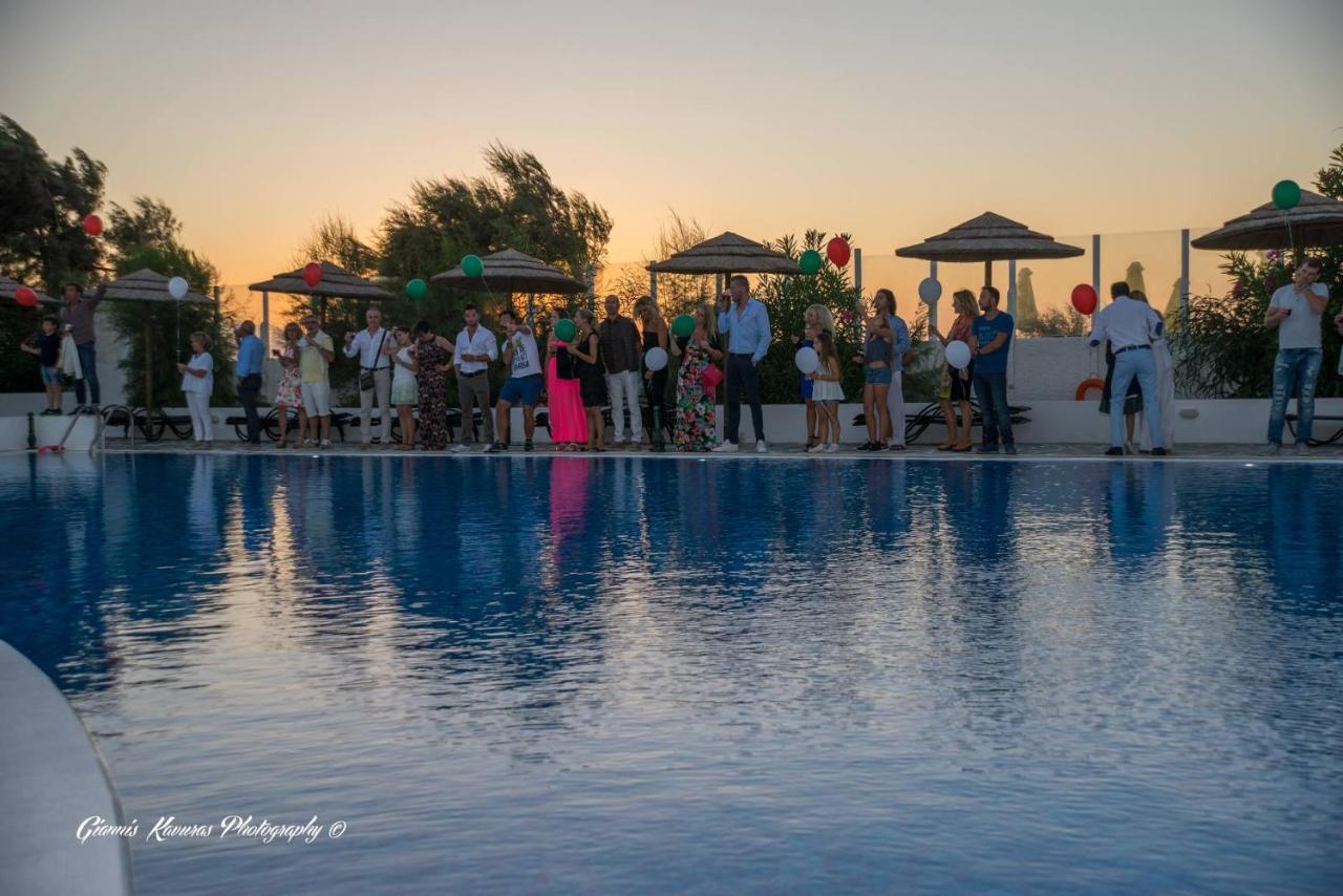 Mikri Vigla Hotel Beach Resort Buitenkant foto