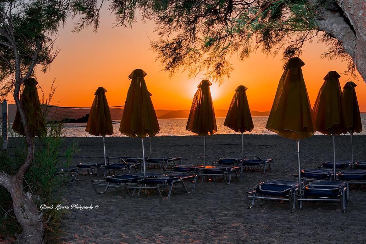 Mikri Vigla Hotel Beach Resort Buitenkant foto