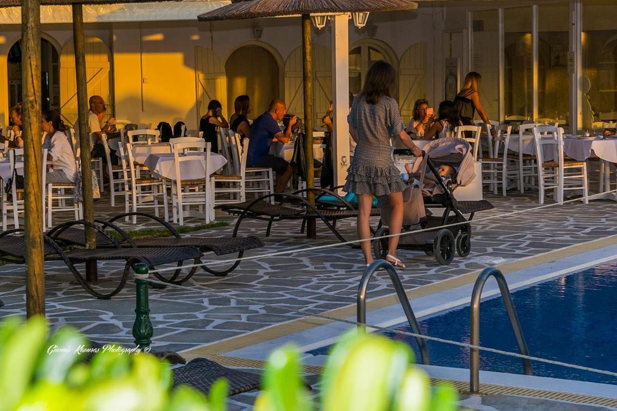 Mikri Vigla Hotel Beach Resort Buitenkant foto
