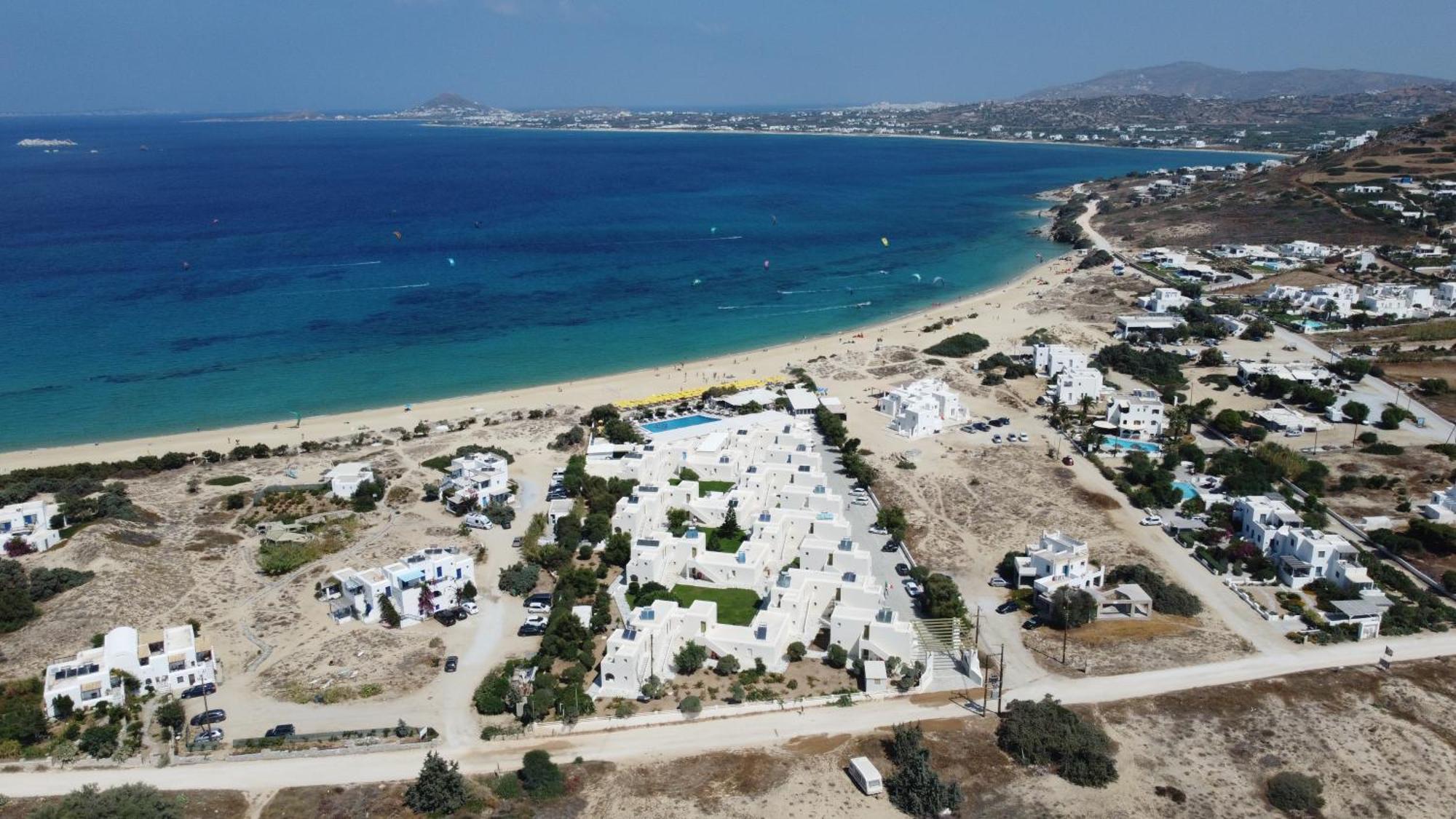 Mikri Vigla Hotel Beach Resort Buitenkant foto